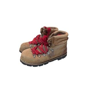 Vintage Kinney Shoes‎ Colorado Hiking Boots Mens Size 7 Brown Steel Toe Romania